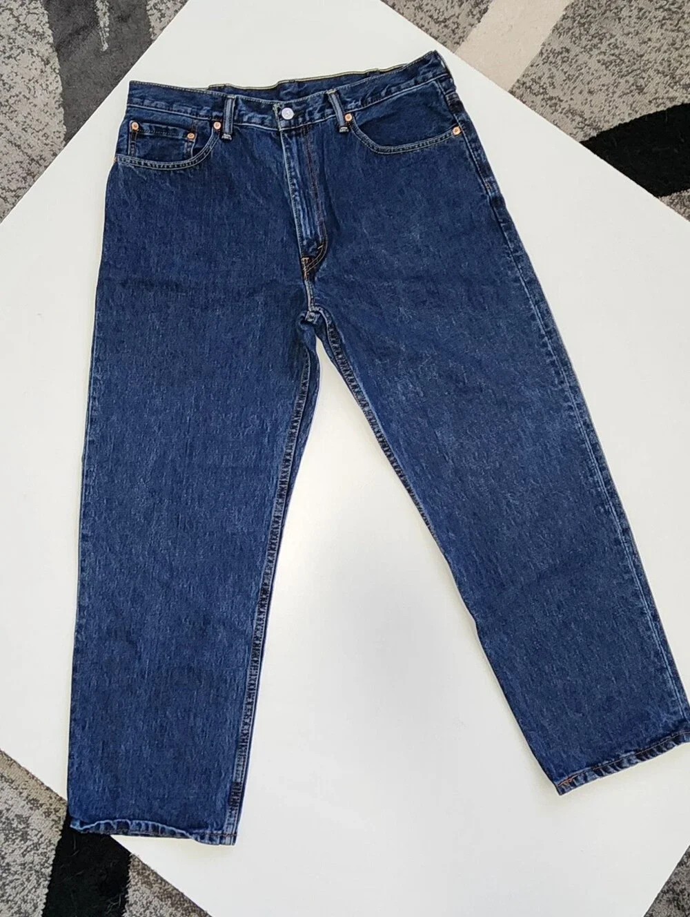Levi's 550 Relaxed Fit Jeans Men's Size W38 L29 Dark Wash